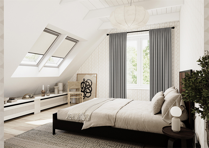 Akoya Faux Silk, Lustre Steel Grey - Made to Measure Curtain - Image 7